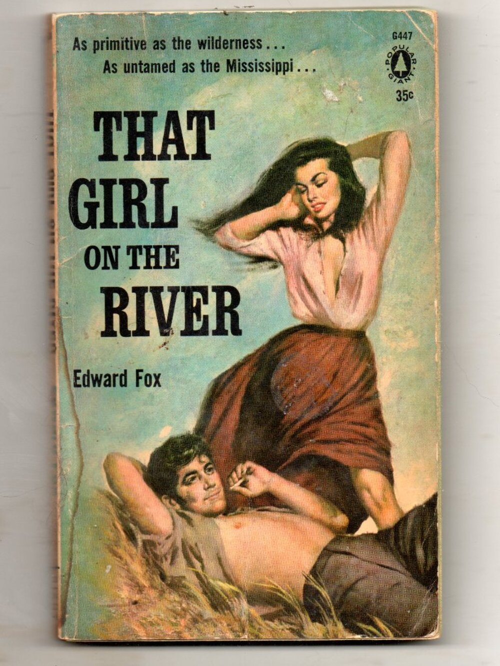 Vintage Paperback Novel - That Girl on The River